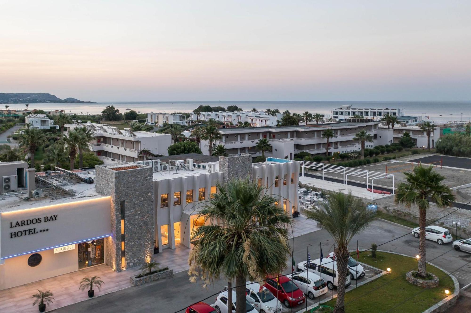 Lardos Bay Hotel Buitenkant foto